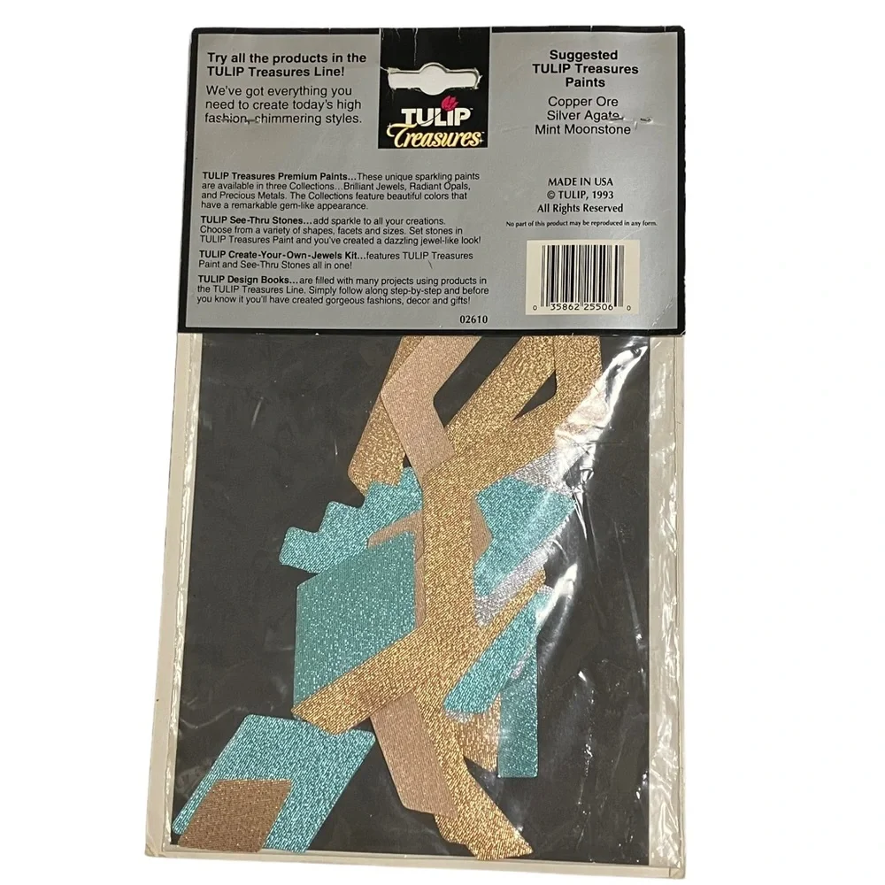 NEW Tulip Treasures Iron-On Southwest Appliqué Kit NOS